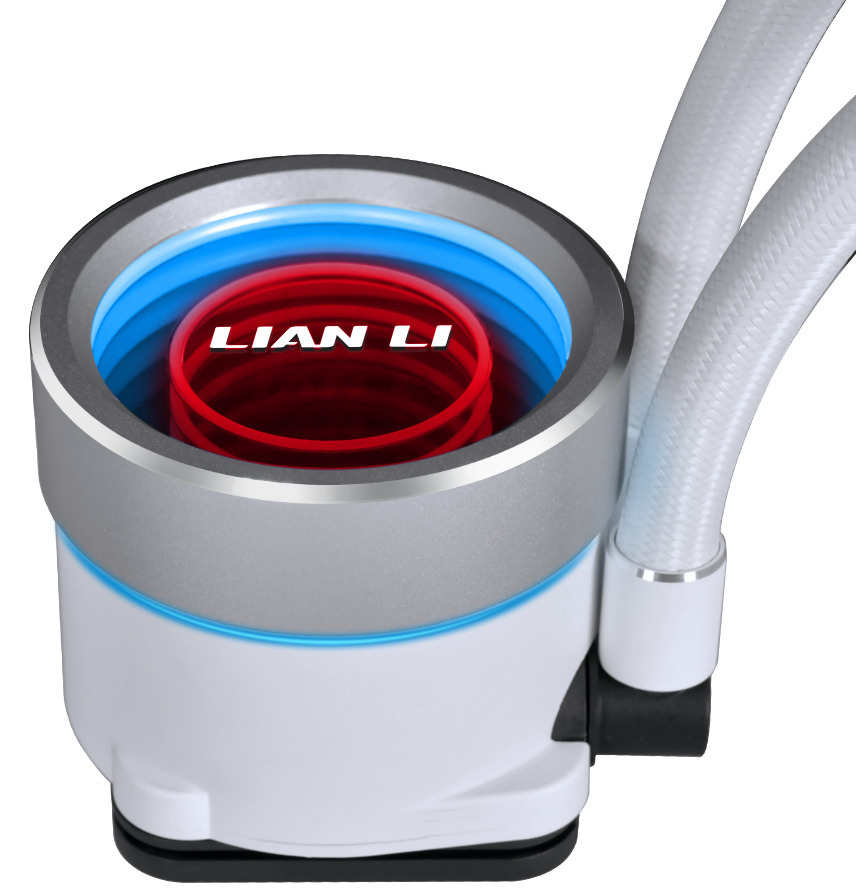Lian Li - Water Cooler CPU AIO Lian Li GALAHAD II Trinity ARGB Branco - 360mm