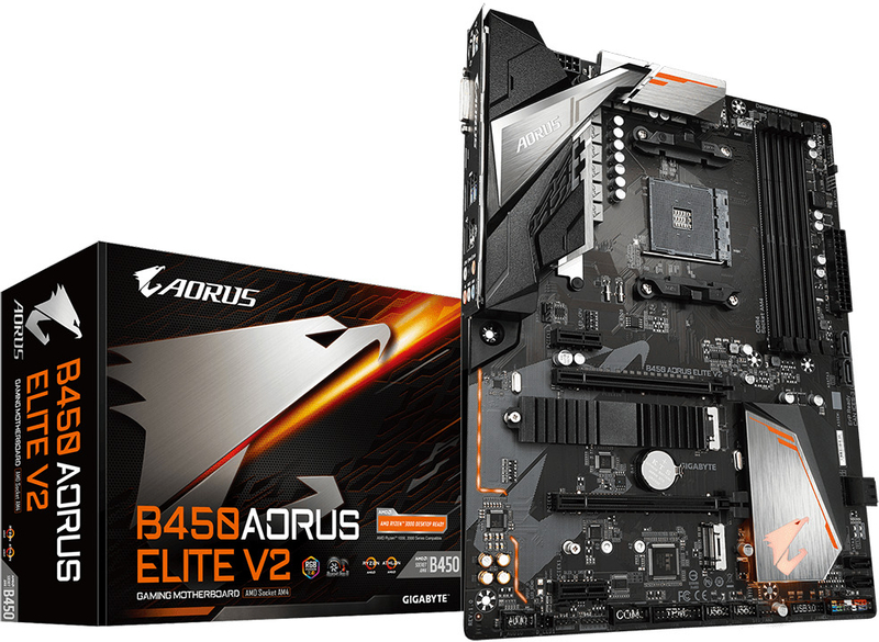 Gigabyte - Motherboard Gigabyte B450 Aorus Elite V2
