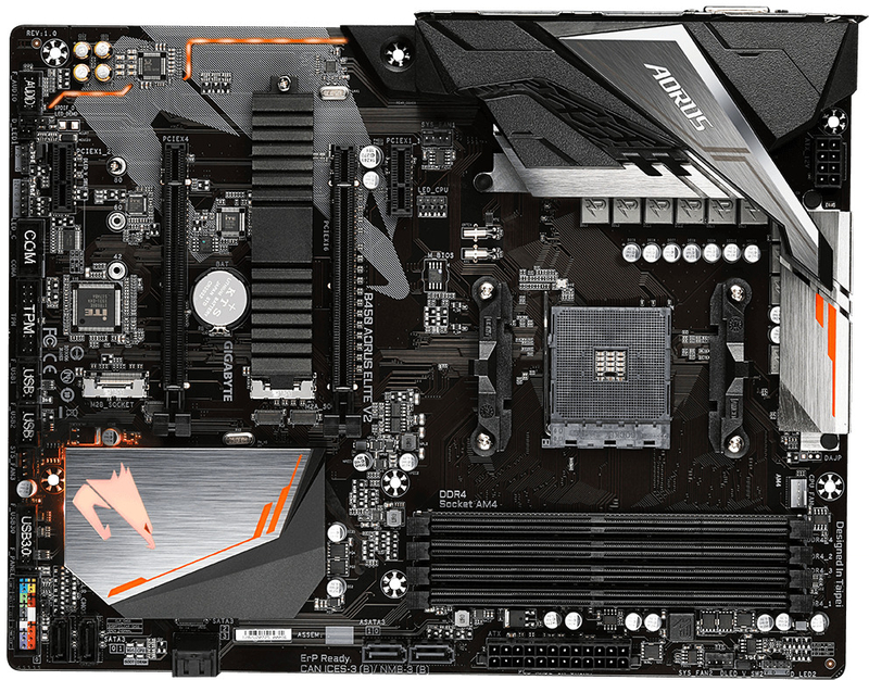 Gigabyte - Motherboard Gigabyte B450 Aorus Elite V2