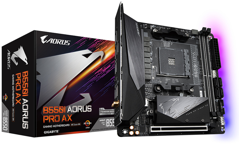 Gigabyte - Motherboard Gigabyte B550I Aorus Pro AX