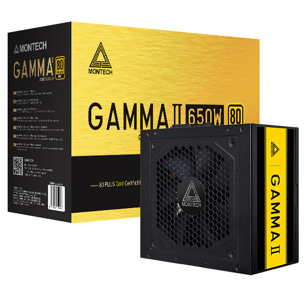 Montech - Fonte Montech Gama II 650W 80 PLUS Gold