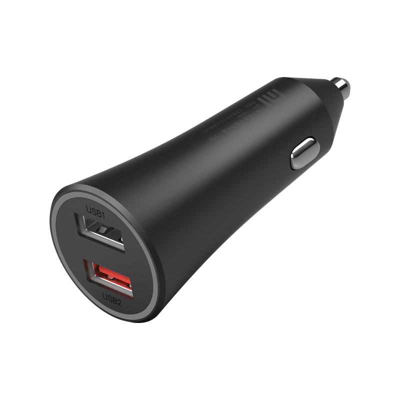 Xiaomi - Carregador Veículo Xiaomi Mi Car Charger 2xUSB 37W