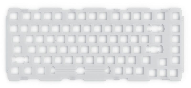 Glorious - Cobertura Switch Glorious para GMMK Pro 75% Policarbonato (ANSI)