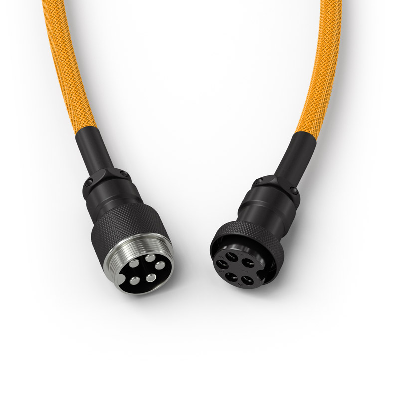 Glorious - Cabo Coiled Glorious USB-C para USB-A 137m - Glorious Gold