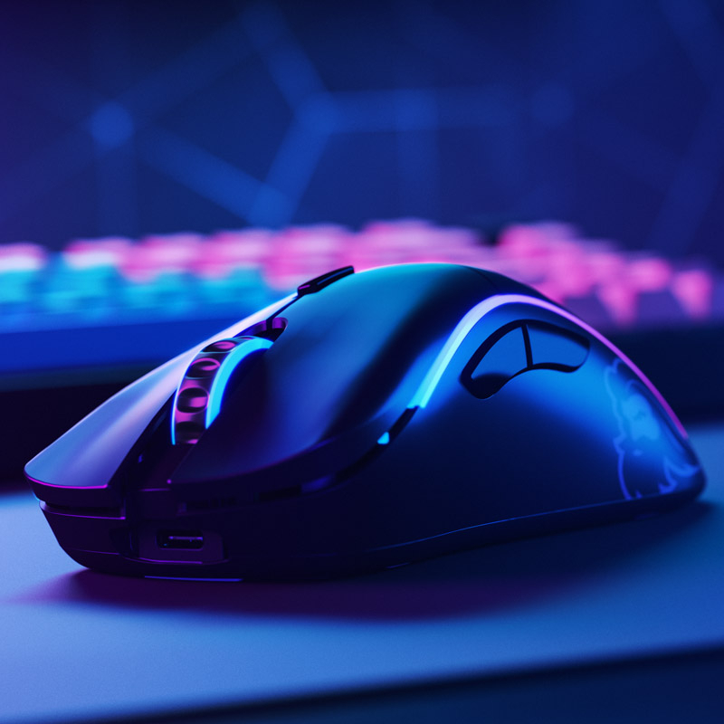 Glorious - Rato Gaming Glorious Model D Wireless Preto