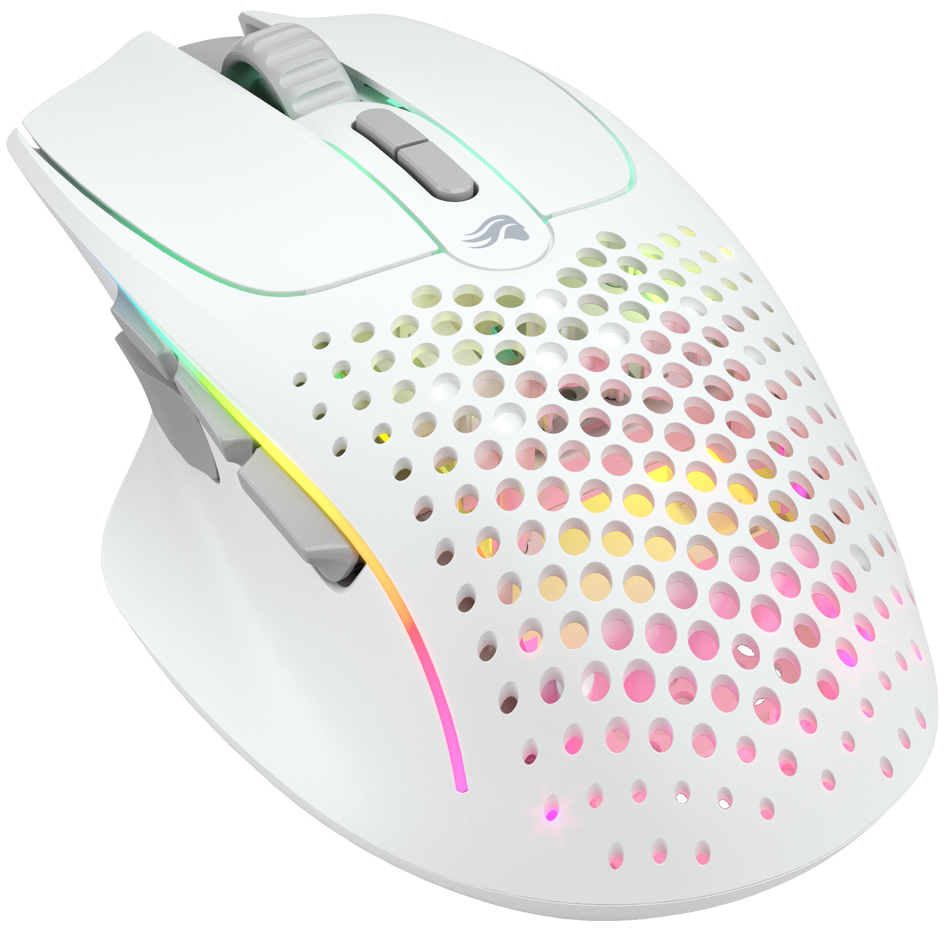Glorious - Rato Gaming Glorious Model I 2 Wireless Branco