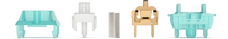 Glorious - Pack 36 Lynx Switches Lubrificados Glorious