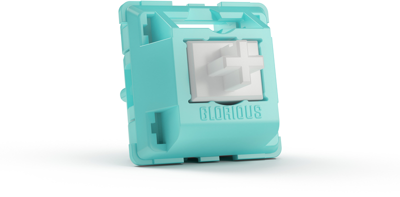 Glorious - Pack 36 Lynx Switches Lubrificados Glorious