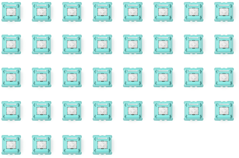 Glorious - Pack 36 Lynx Switches Lubrificados Glorious