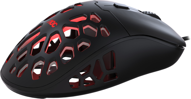 AOC - Rato AOC Gaming GM510 16000DPI RGB Preto
