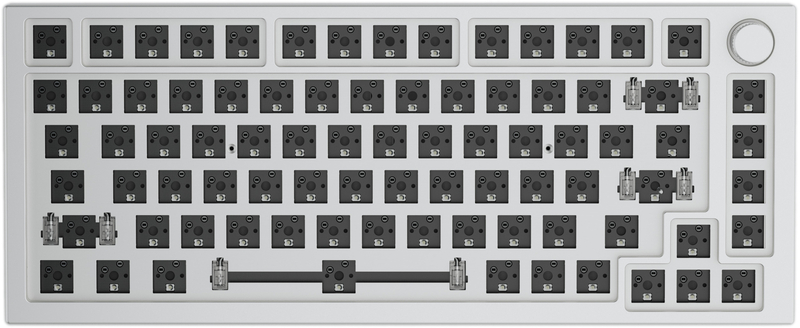 Glorious - Barebone Glorious GMMK Pro 75% White Ice