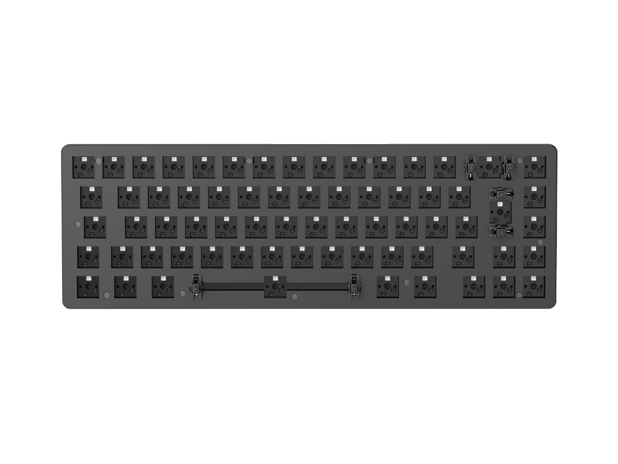 Glorious - Barebone Glorious GMMK 2 Compact Preto (ISO)