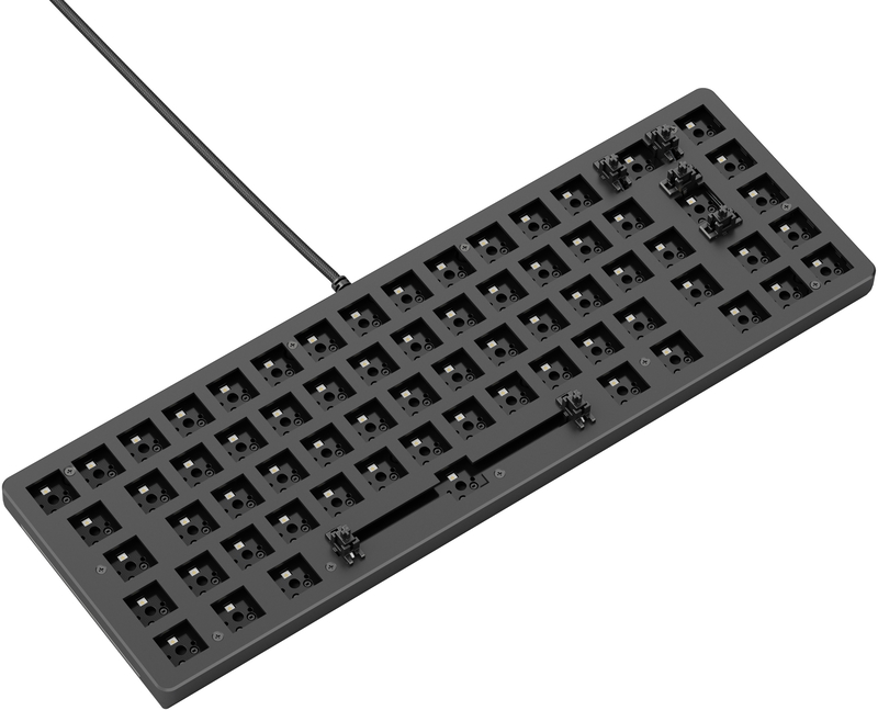Glorious - Barebone Glorious GMMK 2 Compact Preto (ISO)