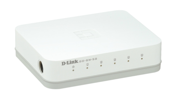 D-Link - Switch D-Link GO-SW-5G 5 Portas Gigabit