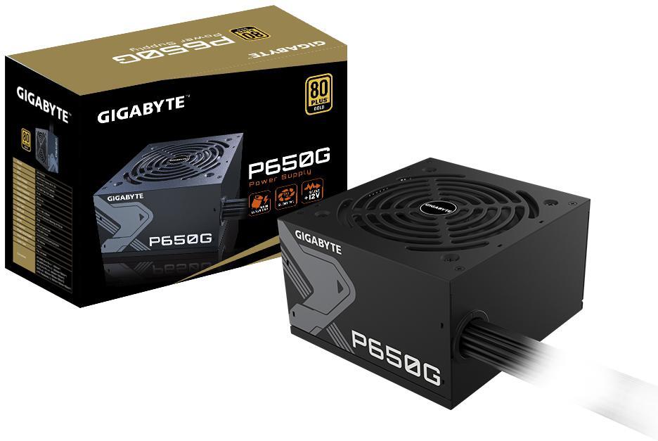 Gigabyte - Fonte Gigabyte P650G 650W 80+ Gold