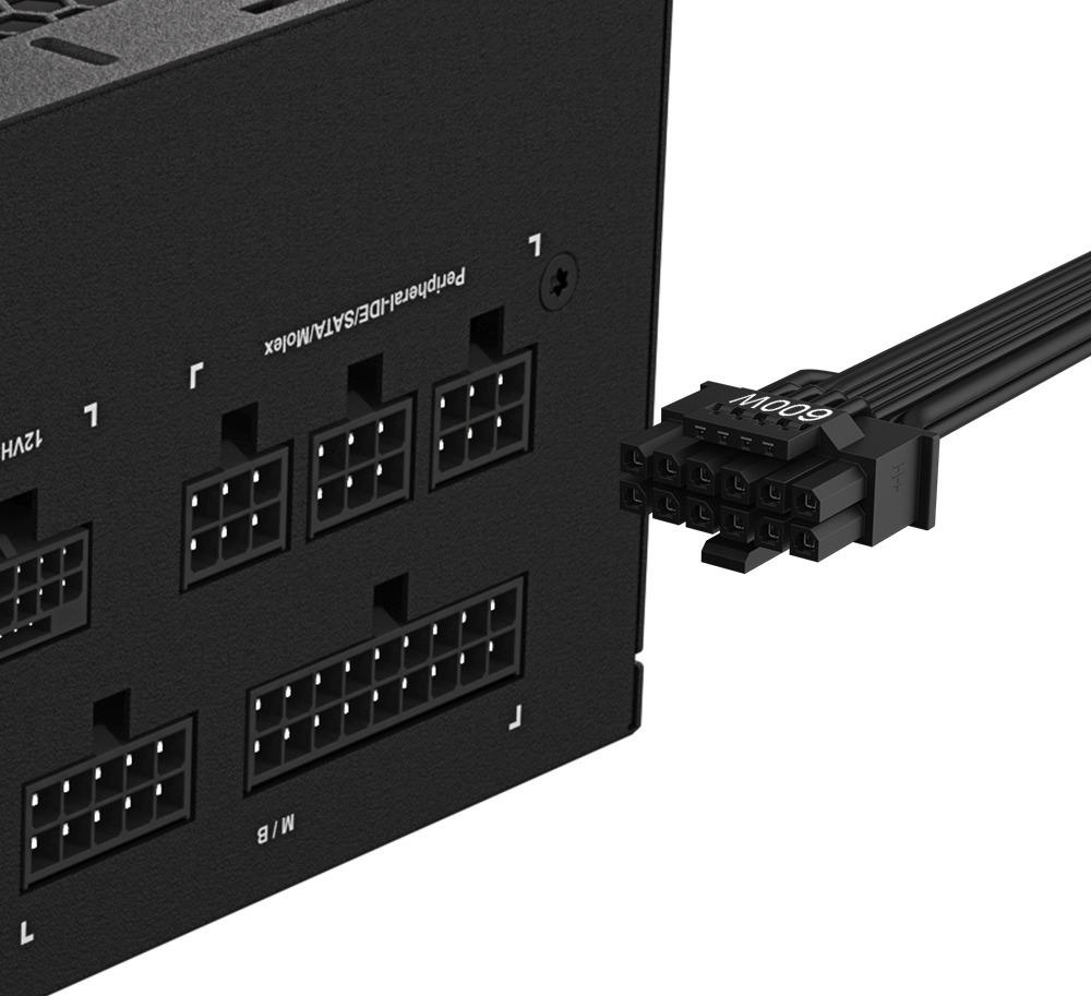 Gigabyte - Fonte Gigabyte UD1000GMPG5 1000W 80+ Gold Modular PCIE 5.0