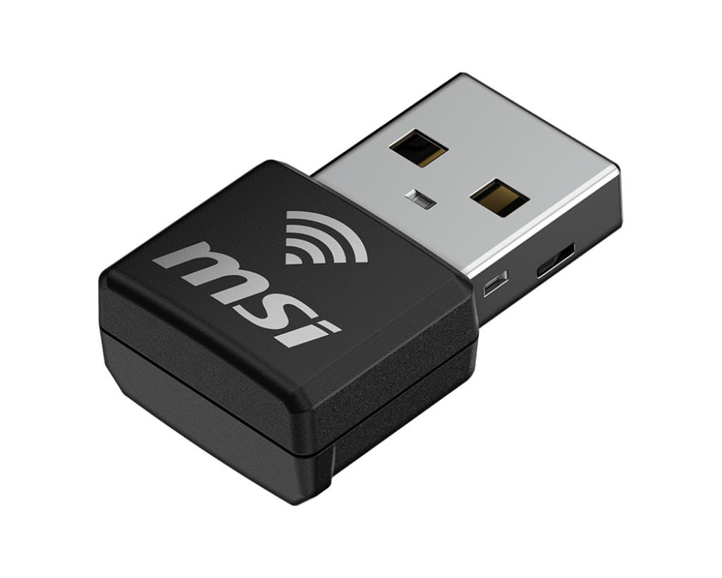 MSI - Adaptador USB MSI AX1800 Dual-Band Nano