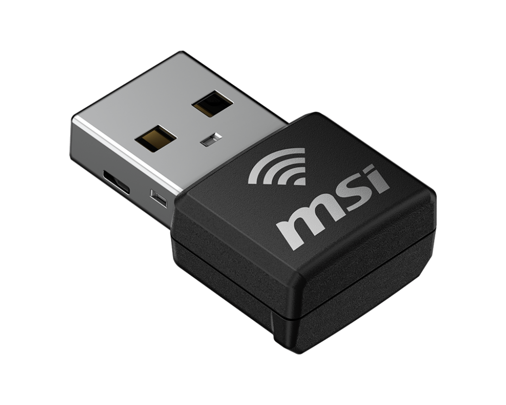 MSI - Adaptador USB MSI AX1800 Dual-Band Nano