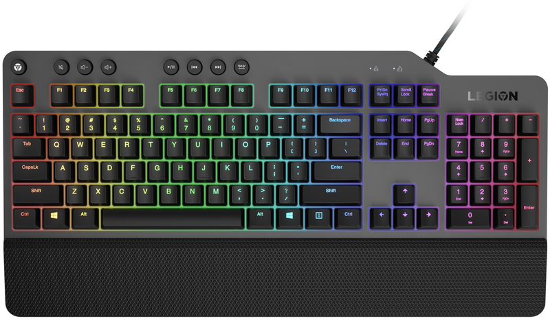 Lenovo - Teclado Mecânico Lenovo Legion K500 RGB Gaming
