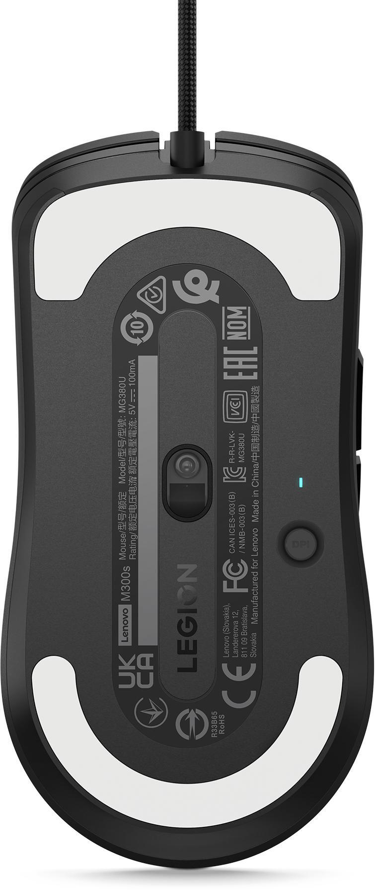 Lenovo - Rato Lenovo Legion M300s RGB Gaming Preto
