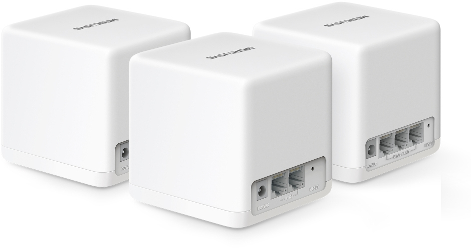 mercusys - Sistema Mesh Mercusys HaloH60X AX1500 Dual-Band WiFi 6 Gigabit (Pack 3)