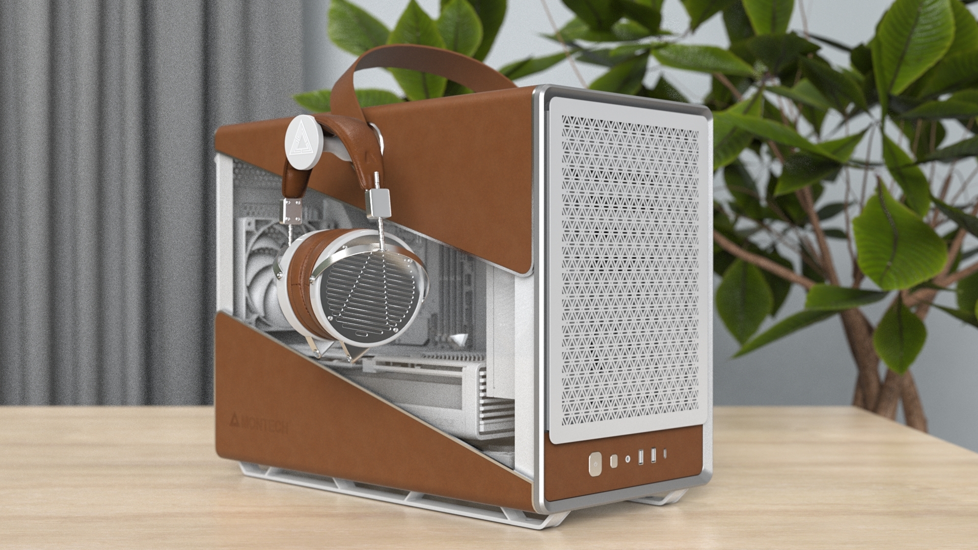 Picture of Picture of Caixa Micro-ATX Montech Heritage Pro Branco