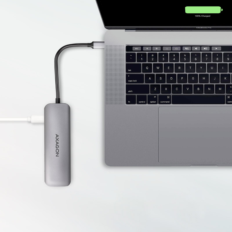 AXAGON - HUB USB-C AXAGON HMC-5 2x USB-A, HDMI, SD/microSD, USB 3.2 Gen, PD 100W