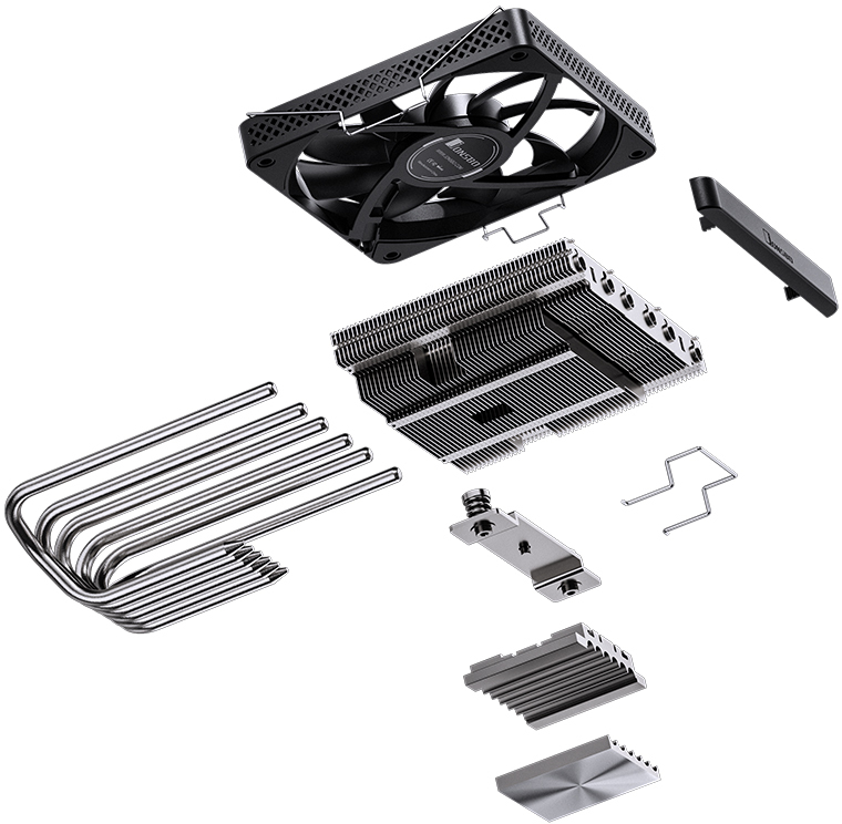 Jonsbo - Cooler CPU Jonsbo HP-600 LS Preto 120mm