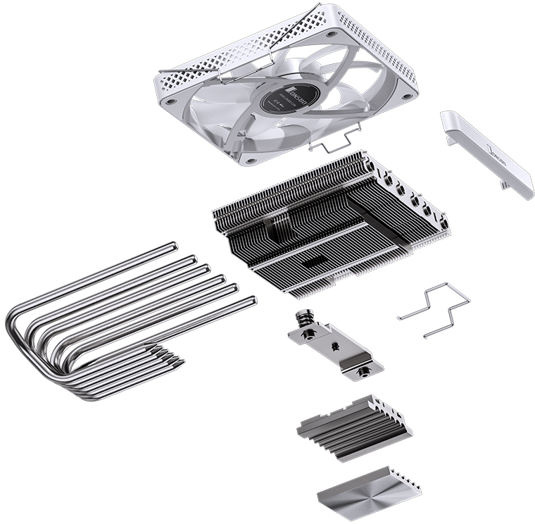Jonsbo - Cooler CPU Jonsbo HP-600 ARGB LS White 120mm