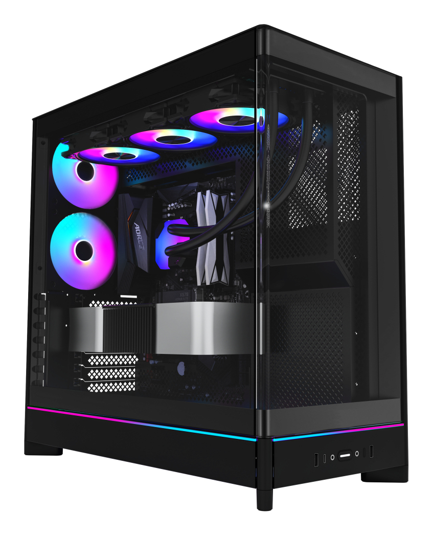 Montech - Caixa ATX Montech HS02 Pro Preto