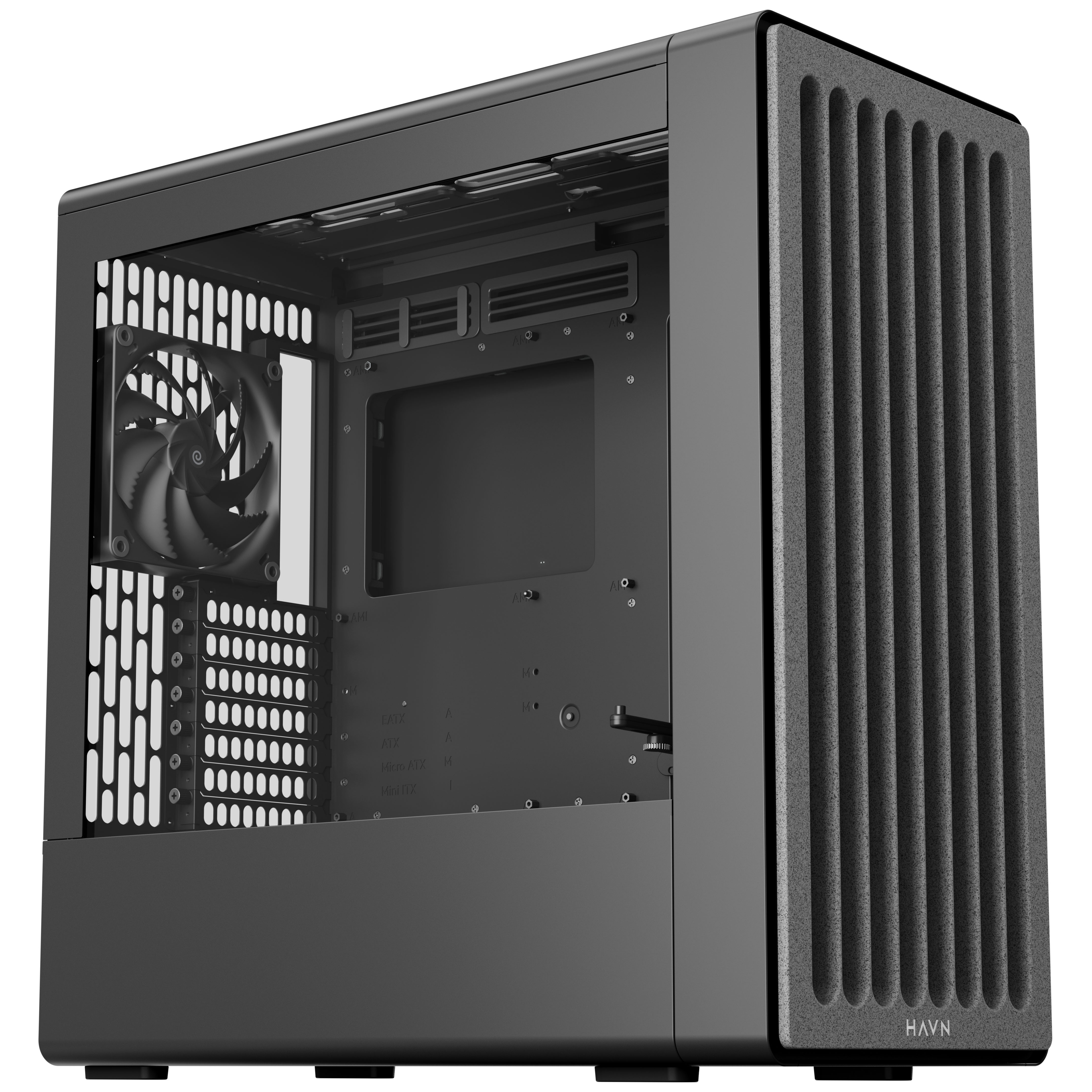 Picture of Picture of Caixa ATX HAVN BF 360 Flow Preto