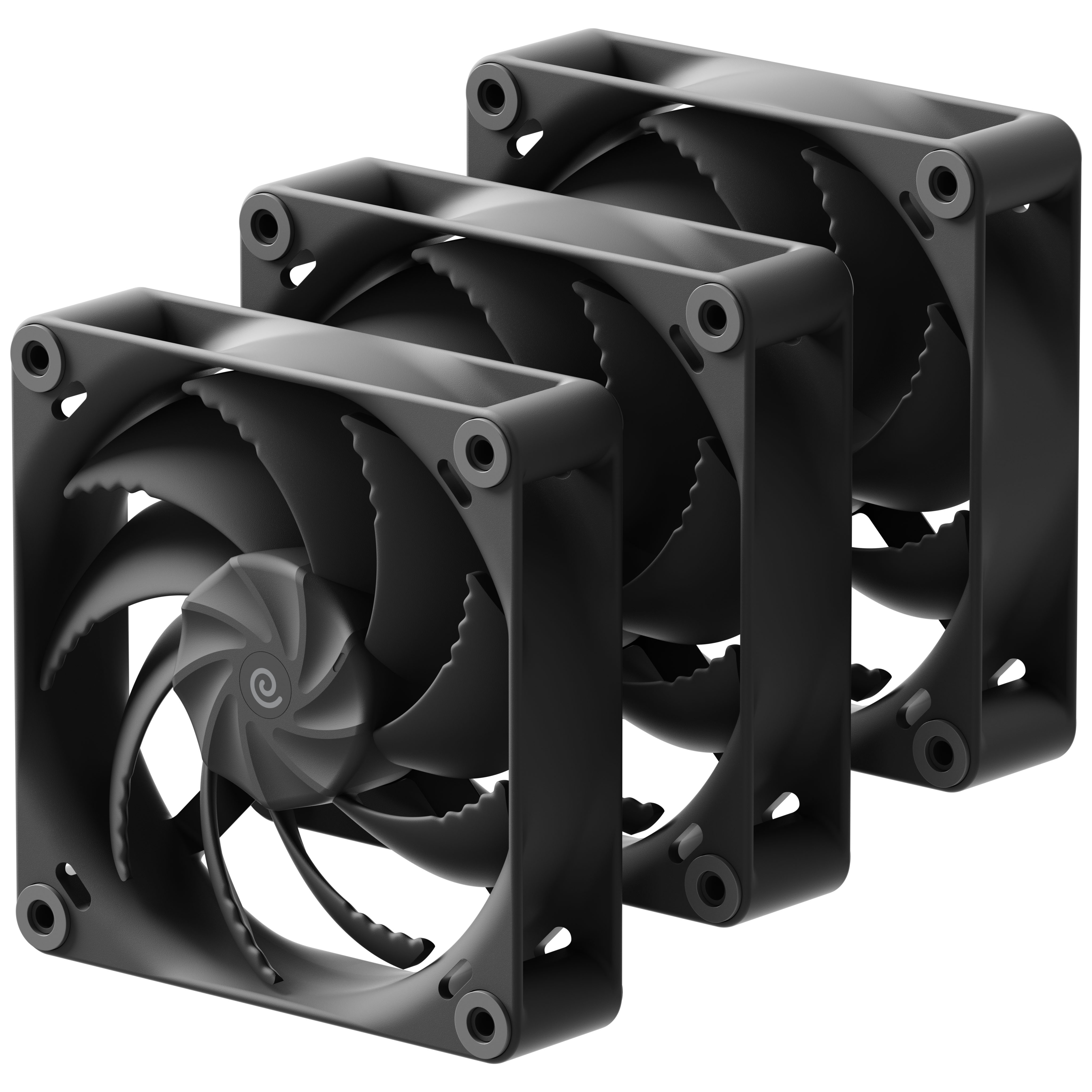 Picture of Picture of Ventoinha HAVN H12 Preto 120mm (Pack 3)