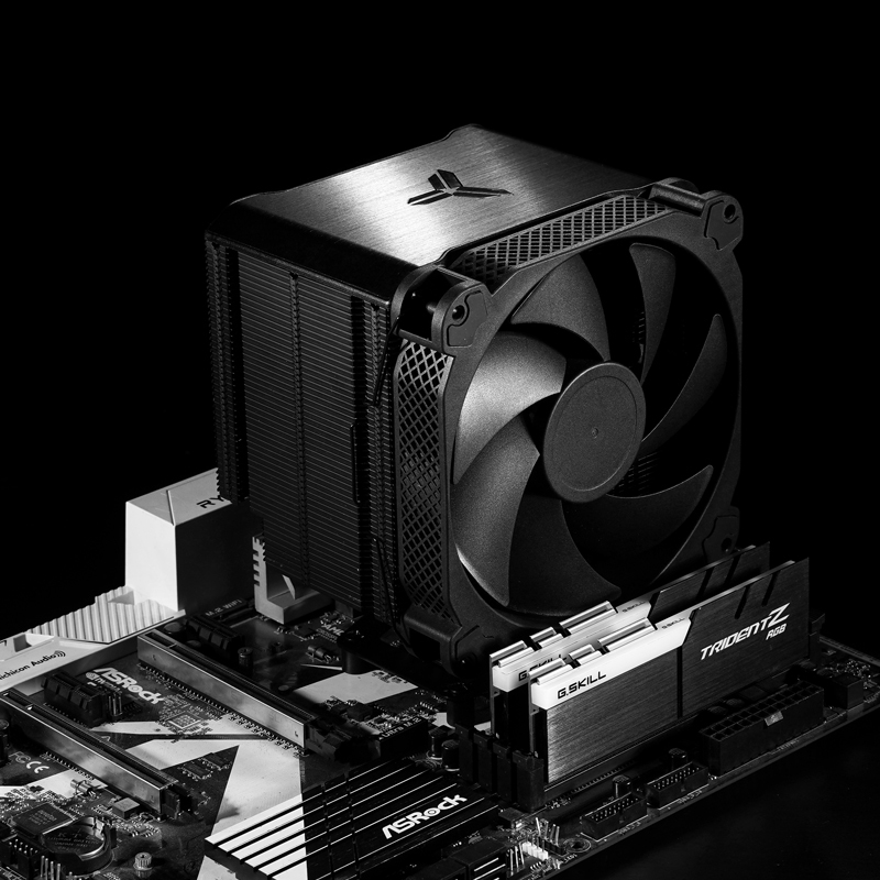 Jonsbo - Cooler CPU Jonsbo HX6250 Preto - 140mm (LGA 1700)