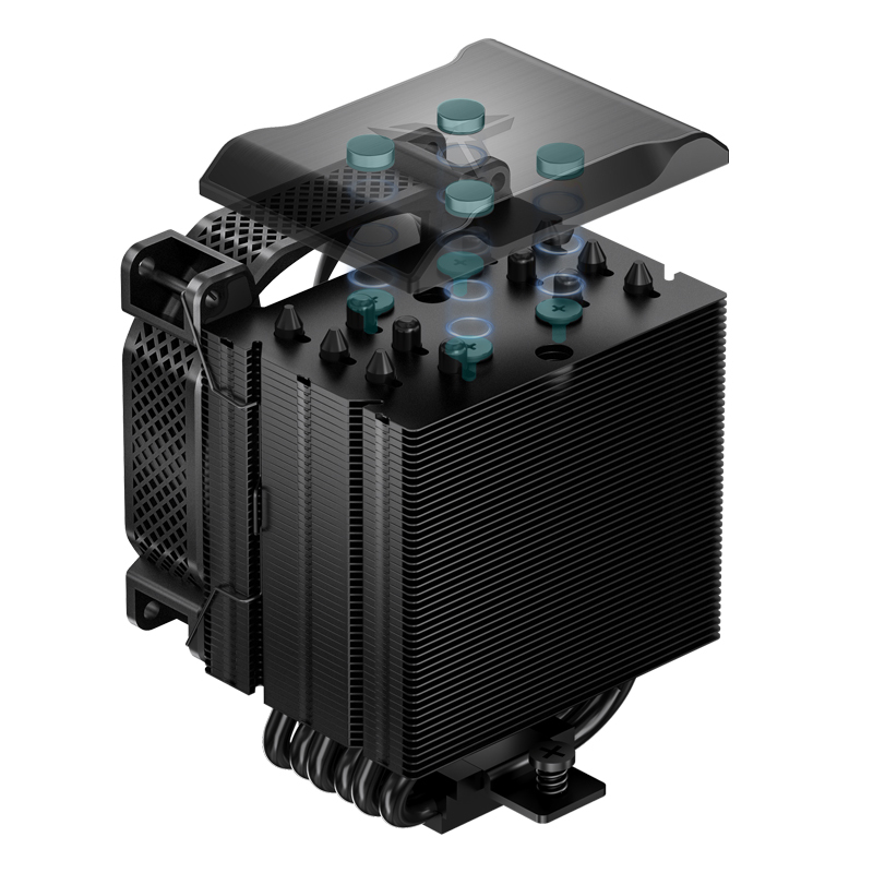 Jonsbo - Cooler CPU Jonsbo HX6210 Preto - 92mm