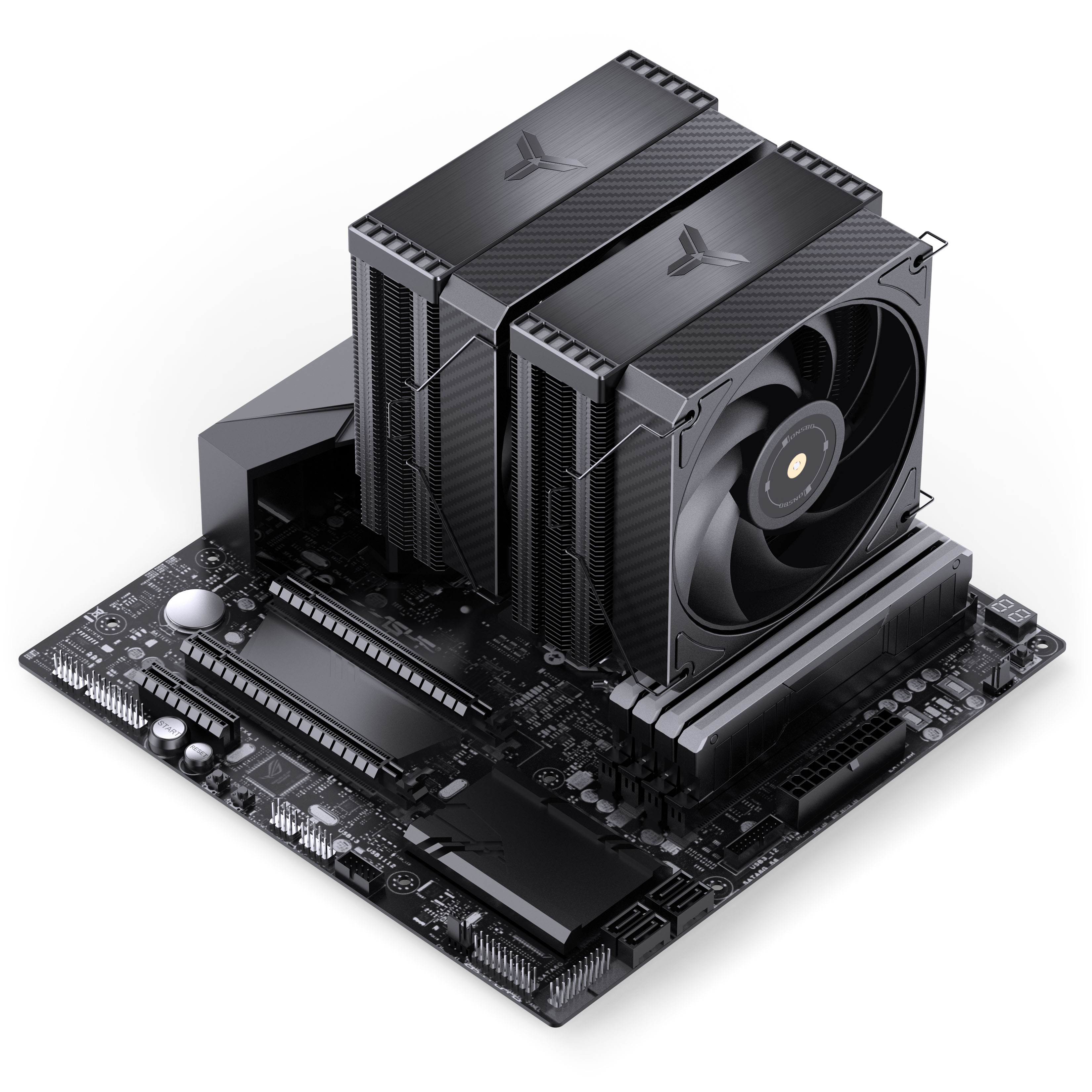 Jonsbo - Cooler CPU Jonsbo HX6280 Preto - 130mm