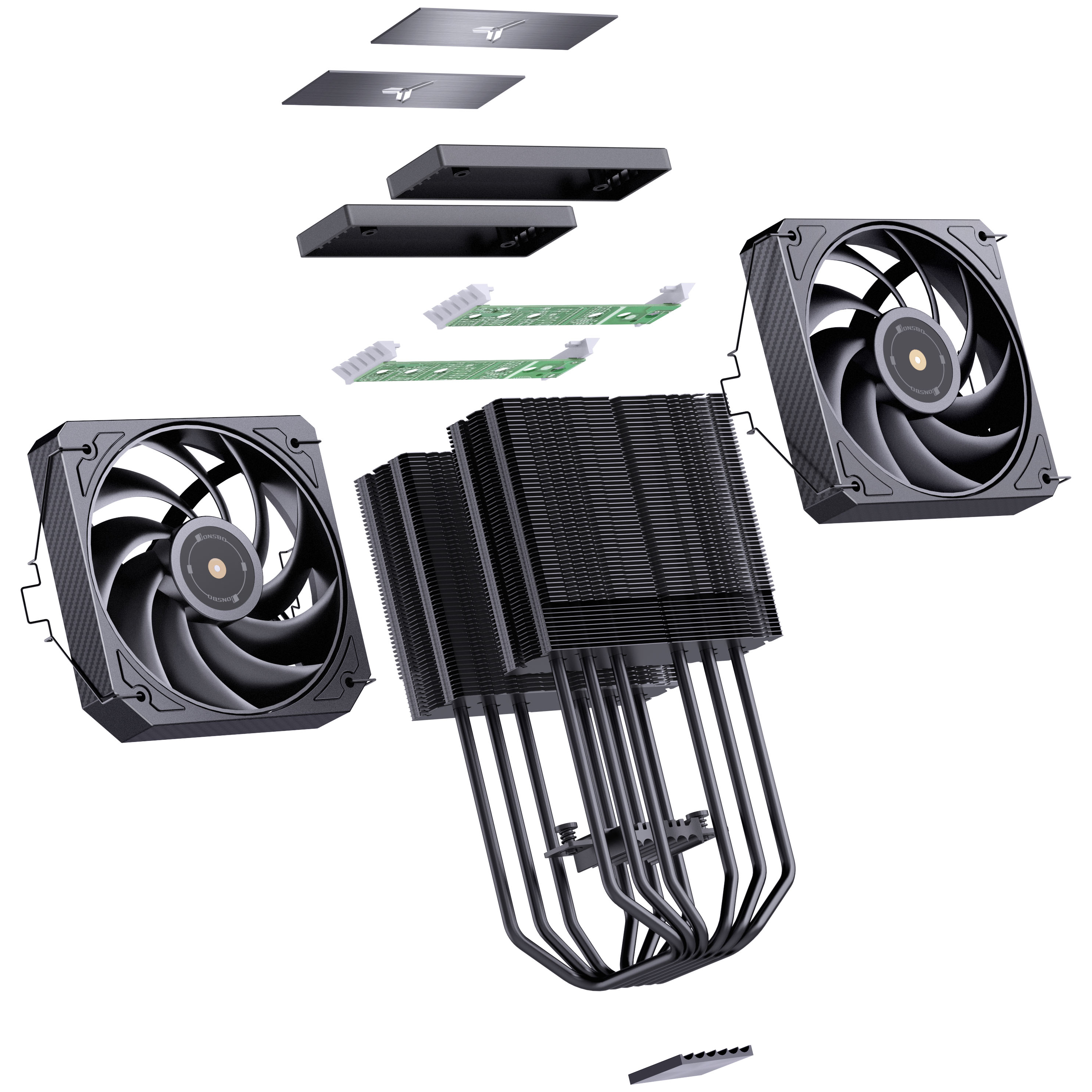 Jonsbo - Cooler CPU Jonsbo HX6280 Preto - 130mm