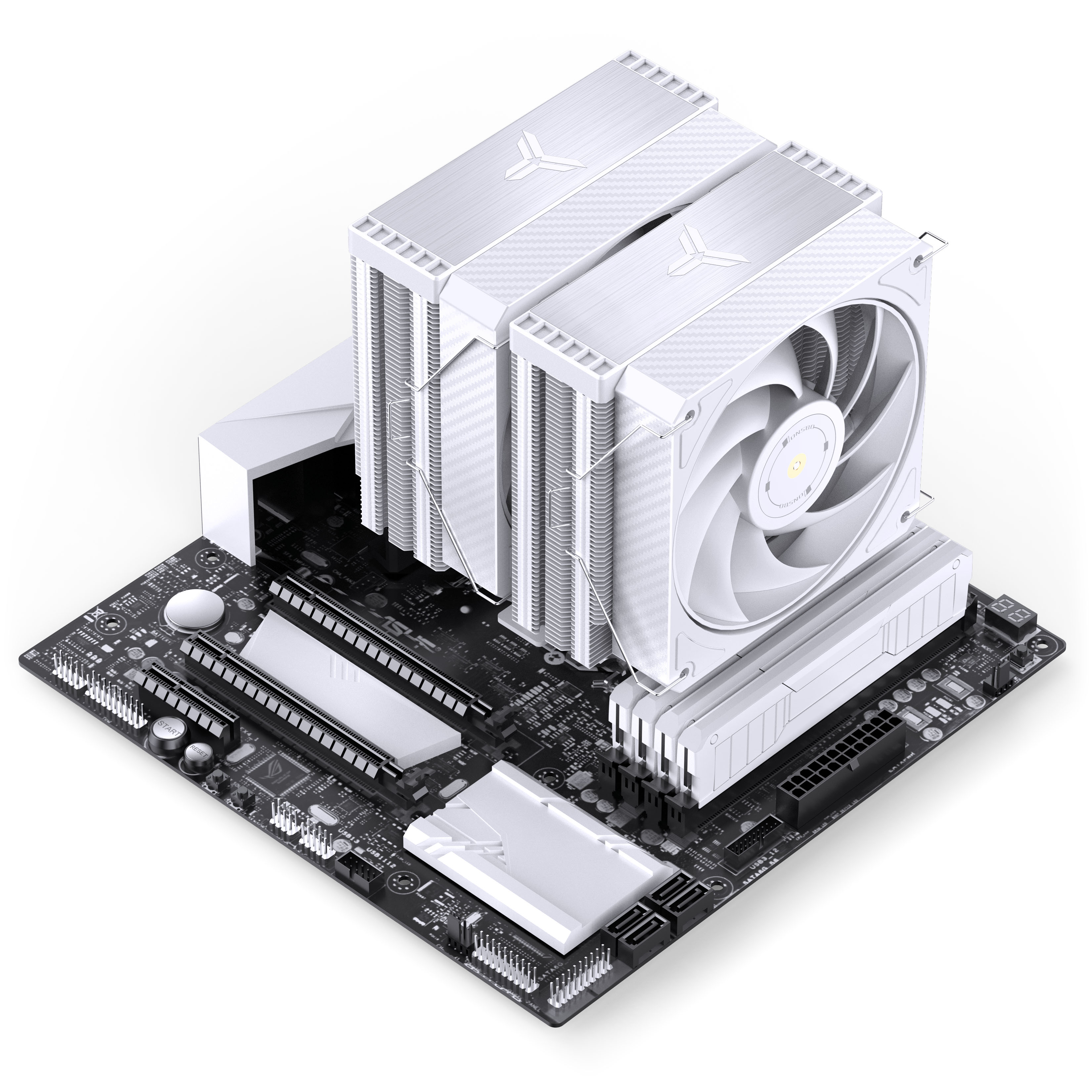 Jonsbo - Cooler CPU Jonsbo HX6280 Branco - 130mm