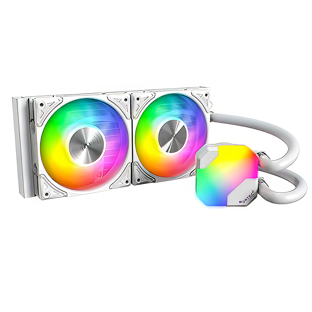 Picture of Picture of Water Cooler CPU Montech HyperFlow ARGB 240mm Branco