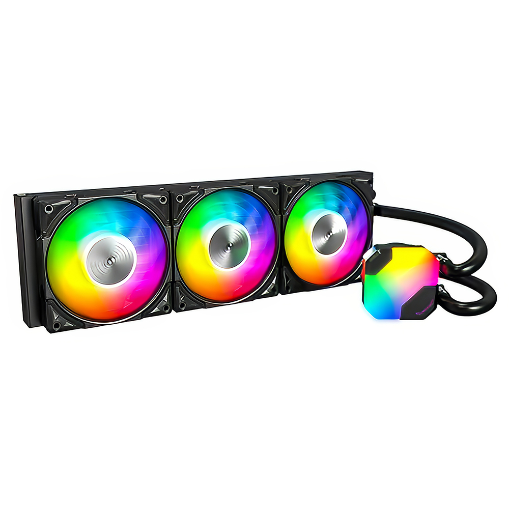 Picture of Picture of Water Cooler CPU Montech HyperFlow ARGB 360mm Preto
