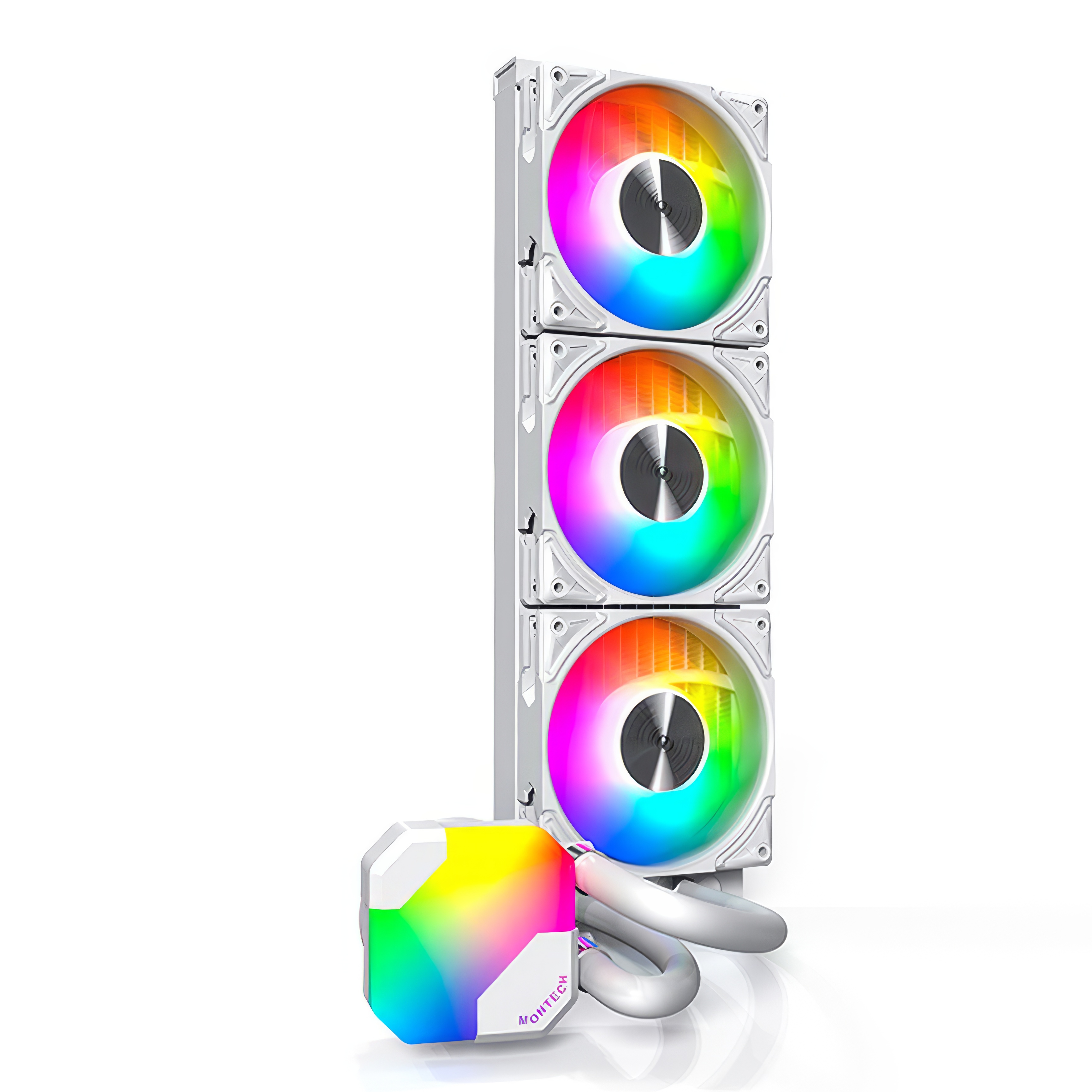 Picture of Picture of Water Cooler CPU Montech HyperFlow ARGB 360mm Branco