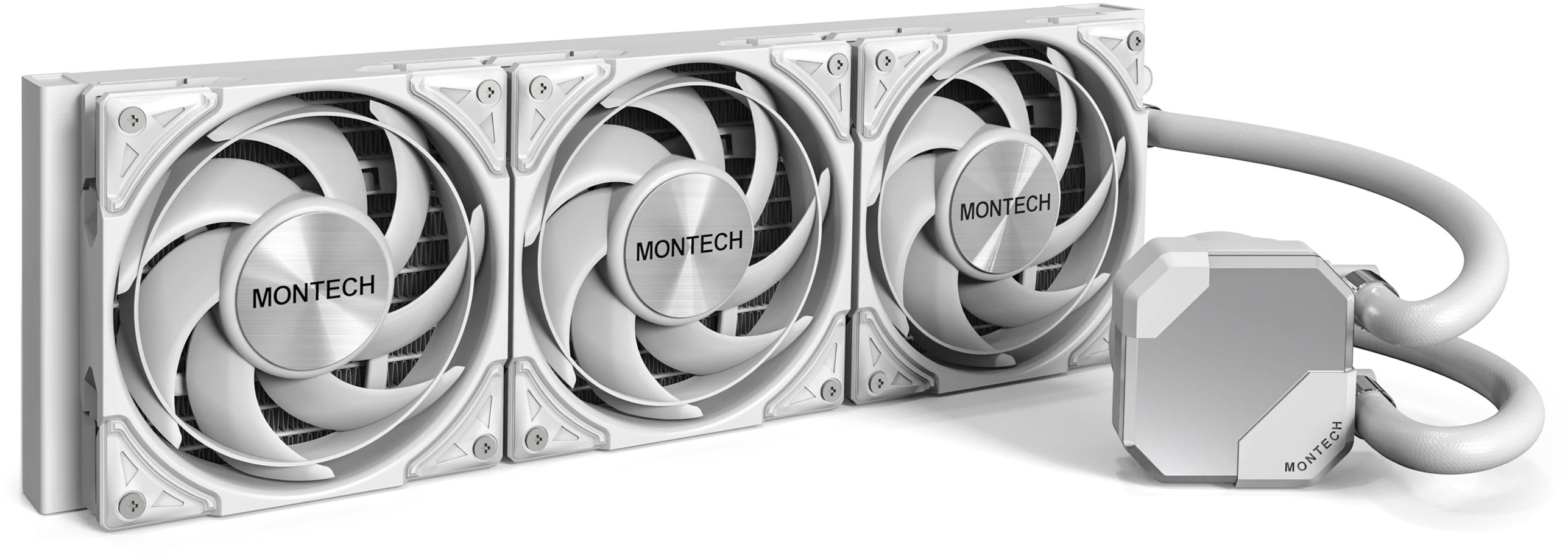 Picture of Picture of Water Cooler CPU Montech HyperFlow Silent 360mm Branco