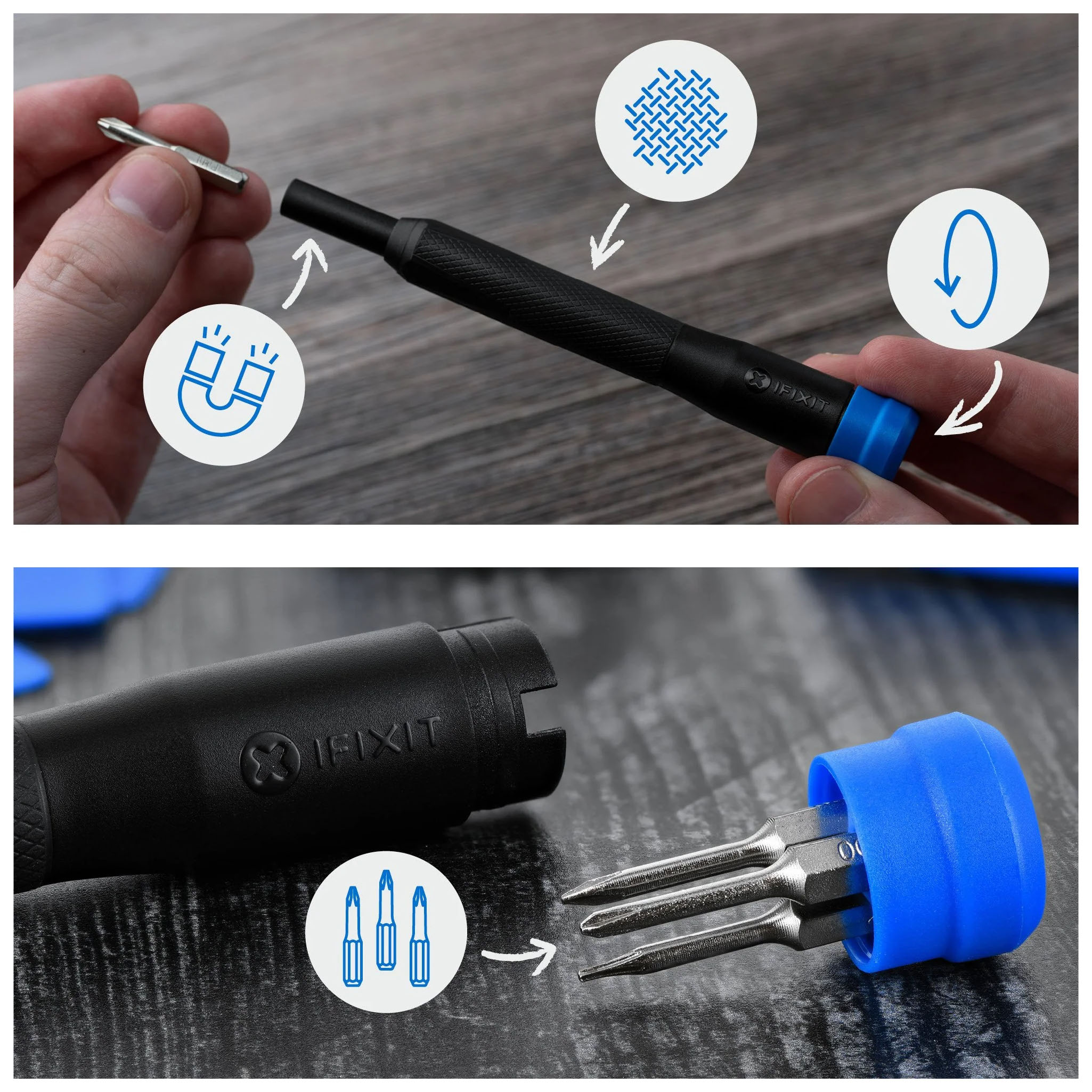 iFixit - Kit Ferramentas iFixit Tech GO Toolkit Repair - 32 Bit