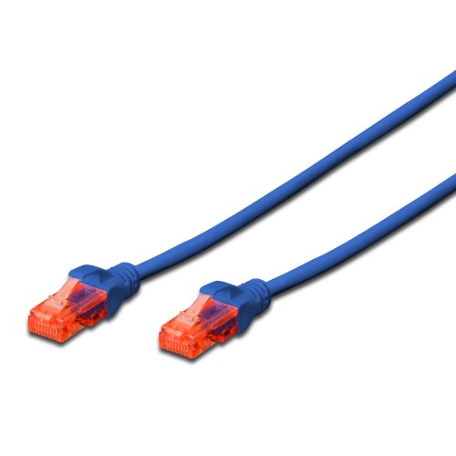 Picture of Picture of Cabo de Rede Ewent IM1007 Patch Cable CAT 6 UTP 1m Azul