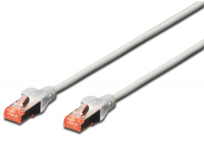 Ewent - Cabo de Rede Ewent RJ45 S/FTP Cat.6 1 M Cinzento