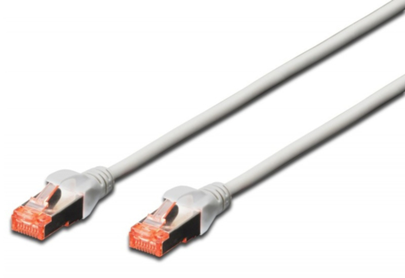 Ewent - Cabo de Rede Ewent RJ45 S/FTP Cat.6 10 M Cinza