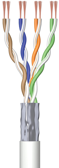 Ewent - Bobine de Rede Ewent RJ45 Cat.6 U/UTP AWG23/1 305m Cinzento