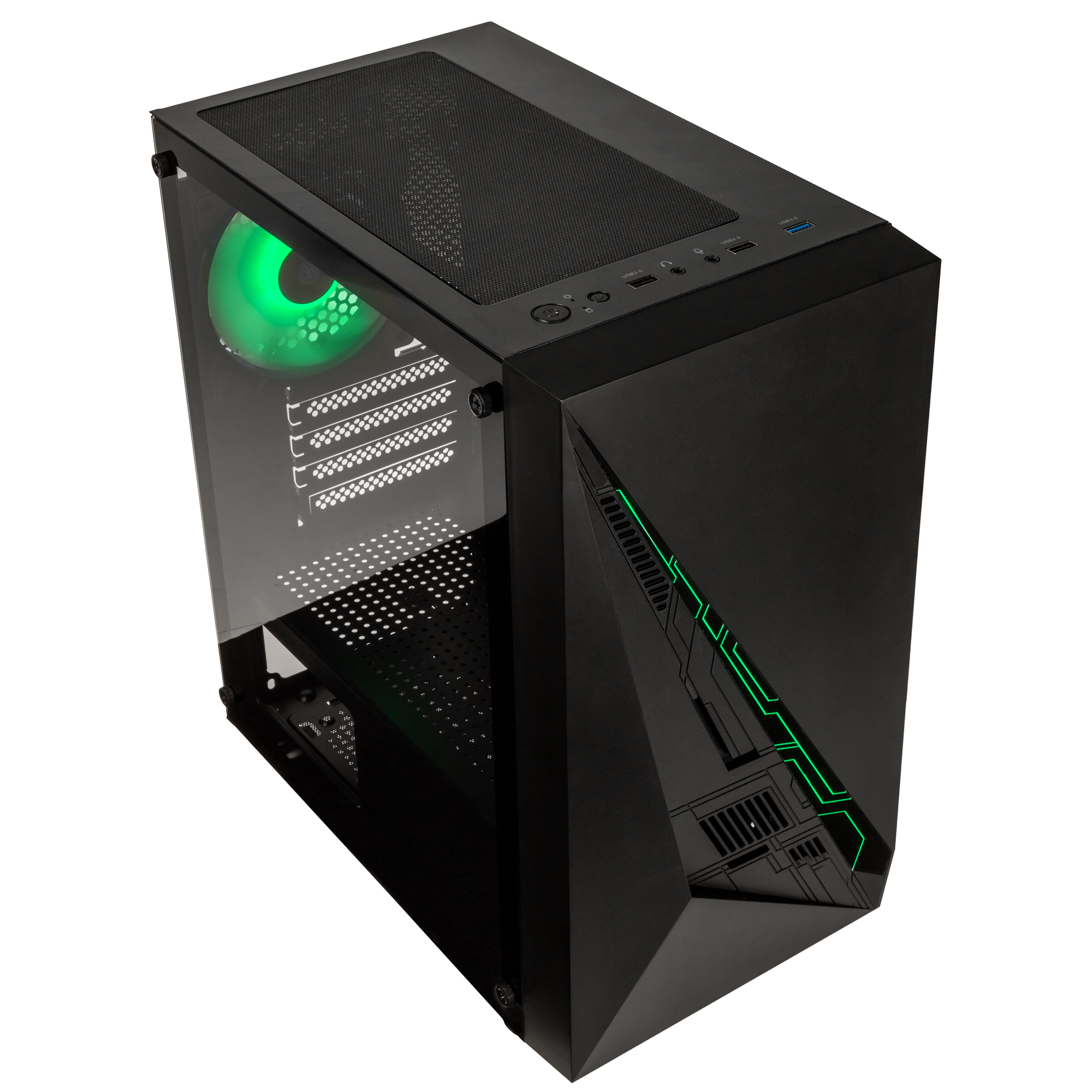 Picture of Picture of Caixa Micro-ATX Kolink Inspire K2 Plus ARGB Vidro Temperado