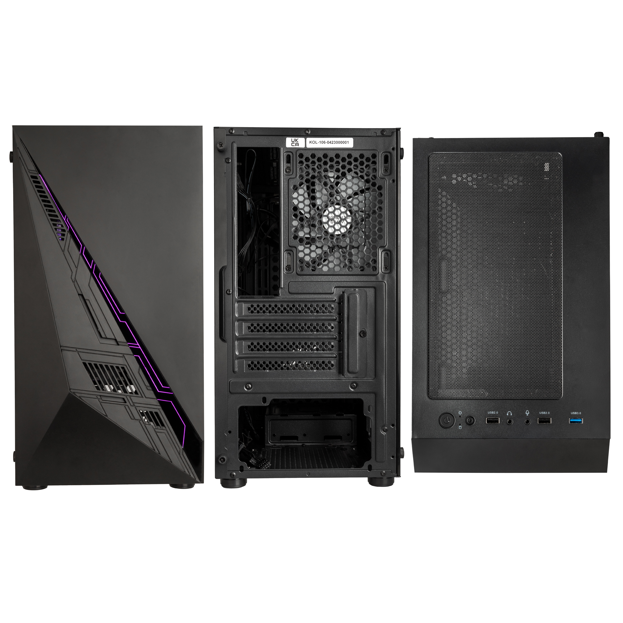 Kolink - Caixa Micro-ATX Kolink Inspire K2 Plus ARGB Vidro Temperado