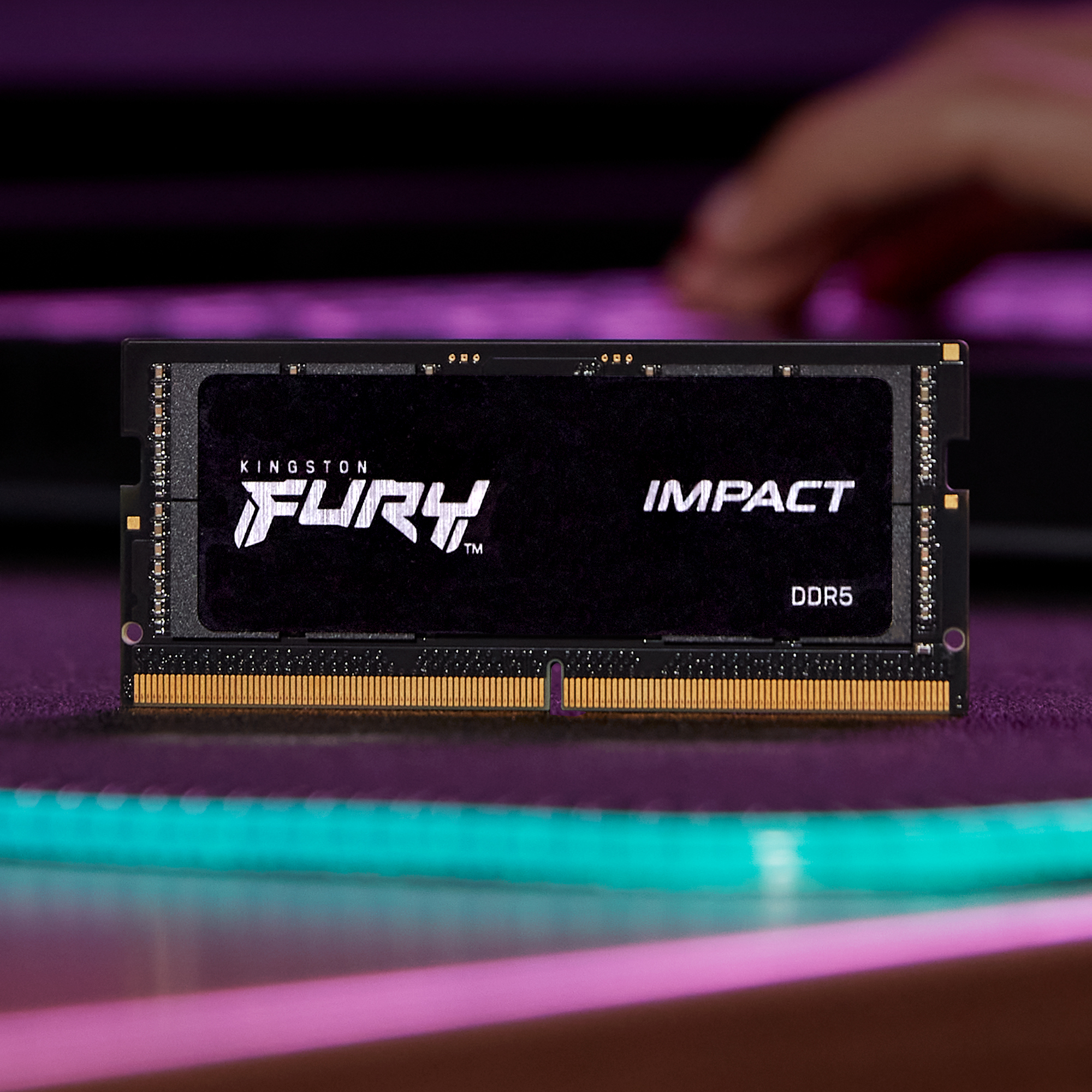 Kingston - Kingston SO-DIMM 16GB DDR5 4800MHz Fury Impact CL38