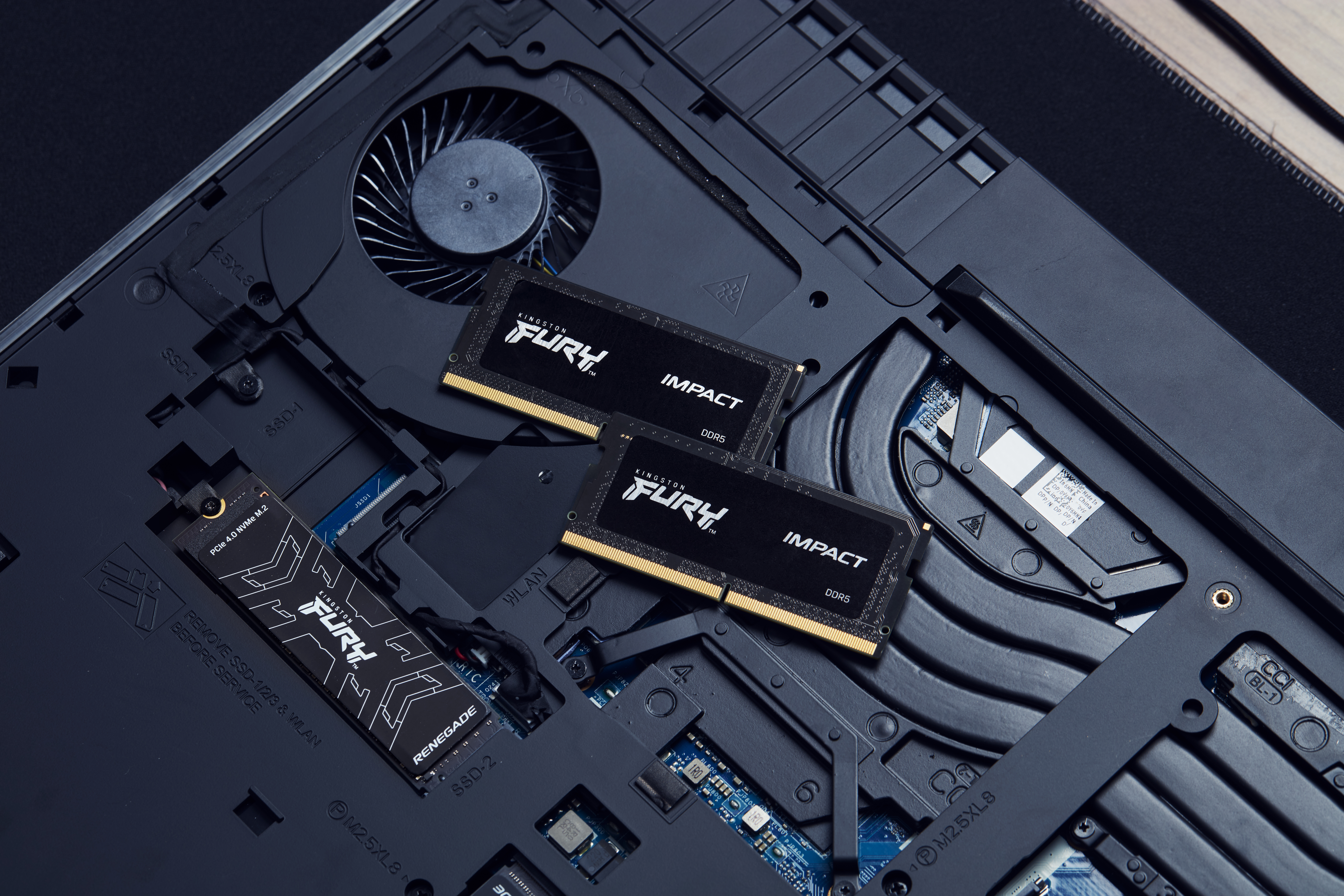 Kingston - Kingston SO-DIMM 16GB DDR5 4800MHz Fury Impact CL38